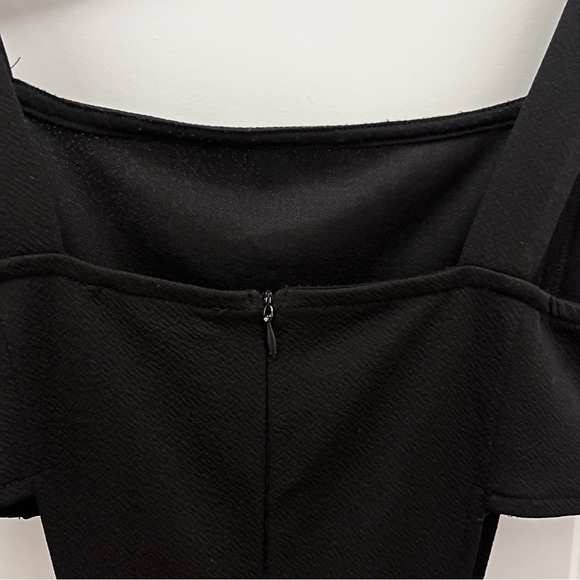 Zara Black Cutout Culotte Jumpsuit - Picture 6 of 7